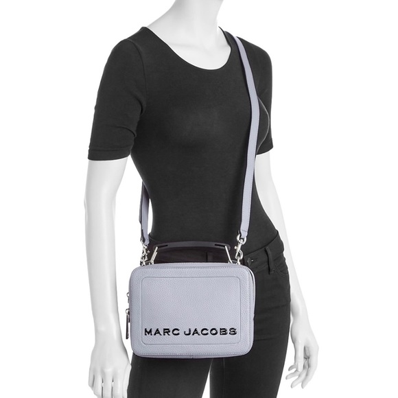 Marc Jacobs The Textured Logo Box Shoulder Bag - Picture 3 of 13